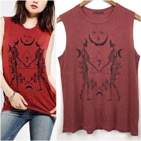 Urban Outfitters Tops - Truly Madly Deeply | Boho Moon Witchy Tee